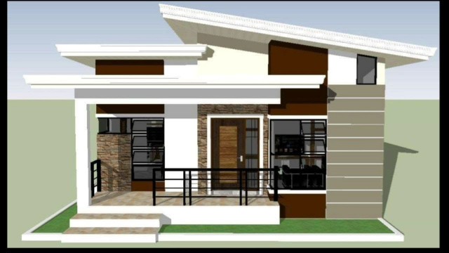 'HOUSE DESIGN: 3BEDROOM MODERN BUNGALOW WITH FLOOR PLAN'