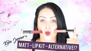 'Trend it up - Ultra Matte Lipcream | Live Test | Kylie Jenner | Dupes'