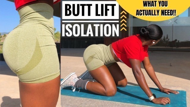 'UNDER BOOTY & BUTT LIFT You Need To Activate, Isolate & Wake Your Glutes To Start Growing'