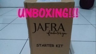 'UNBOXING STARTER KIT JAFRA 299K | JAFRA BEAUTY CONSULTANT | JAFRAPRENEUR'