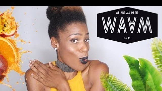 'DIY WAAM COSMETICS SUPER MASQUE FORTIFIANT 4A 4B 4C NATURAL HAIR MILIES HAIRSTYLE'