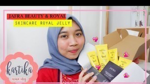 'JAFRA ROYAL SKINCARE & JAFRA BEAUTY // UNBOXING & FIRST IMPRESSION'