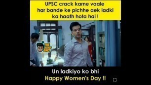 '#Shorts  HAPPY WOMEN DAY IAS IPS 