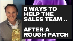 '8 Ways to Motivate Your Sales Team After a Rough Patch'