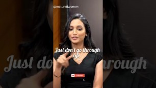 'Srinidhi Shetty best advice to everyone @maturedwomen4404 #shorts #women #trending #video #motivate'