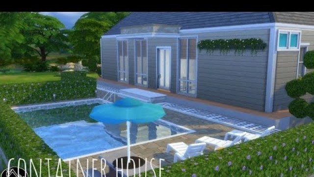 'CONTAINER HOME TOUR | NO CC || The Sims 4'