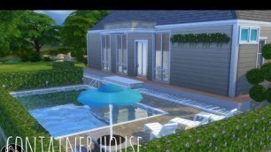 'CONTAINER HOME TOUR | NO CC || The Sims 4'