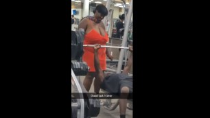 'Women Came Down To The Gym To Motivate Her Husband'