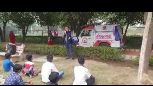'#संस्कारशाला  by MEDICOM unit of #dwarkapolice to motivate young ones for good conduct with women.'