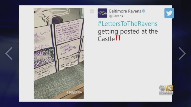 'Ravens Asking For Fan Letters To Motivate Team Into Playoffs'