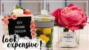 'DIY HOME DECOR IDEAS ON A BUDGET | LOOK EXPENSIVE! | Alexandra Beuter'