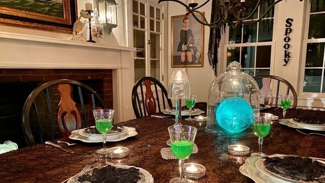 'Halloween home tour 2020, Traditional Home Tour, New England Style Home, New England Lifestyle'