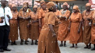 'Kikuyu Association of Elders , Women League Dance to Motivate Youths Recovering from Alcohol'