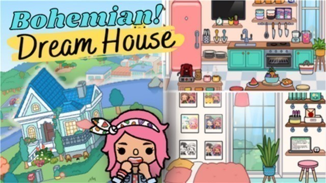 'TOCA LIFE WORLD UPDATE! | BOHEMIAN DREAM HOUSE! | House Design | Toca Boca'