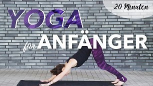 'YOGA für Anfänger | 20 Minuten Home Workout'