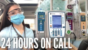 '24 HOUR ON CALL SHIFT | DAY IN THE LIFE OF A HOME CARE NURSE'
