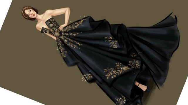 'Fashion design illustration.... collection for beginners..dress design drawing'