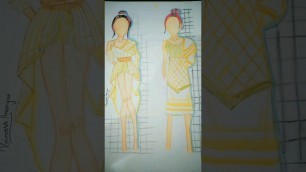 'fashion design drawings part 51 / princess Ananya'