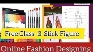 'FREE  CLASS -2    Online  Fashion  Design  Course  ii  Learn  Every   Day //'