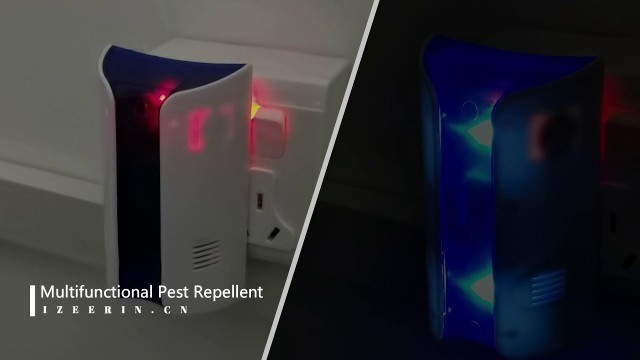 'Design patented product pest repeller dual ultrasonic & electromagnetic Eco-friendly pest reject'