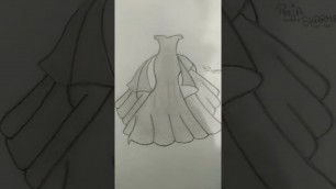 'Dress Design Drawing'