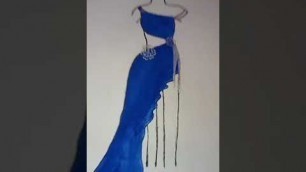 '2023 new party wear gown fashion designs'
