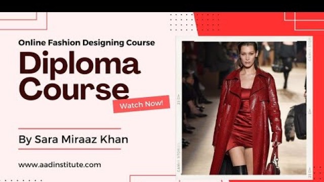 'Online Fashion Design !! Learn every Day #fashiondesigner #onlinefashiondesigncourse #careeradvice'