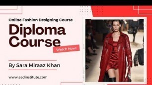 'Online Fashion Design !! Learn every Day #fashiondesigner #onlinefashiondesigncourse #careeradvice'