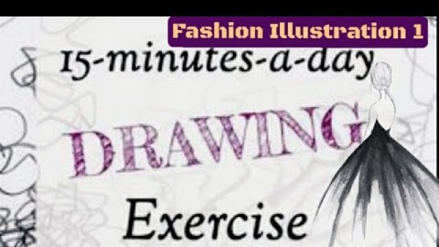 'Fashion Designing in Telugu|| Fashion Illustration Class-1|| Basic Drawing Techniques for Beginners'