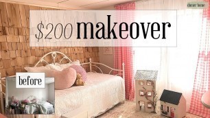 '$200 MOBILE HOME BEDROOM REFRESH & DECORATE W/ ME'