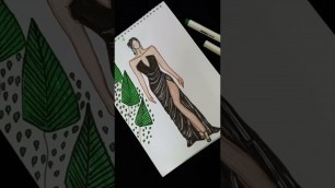 'fashion illustration fashion design #drawing #follow #fashionstyle'