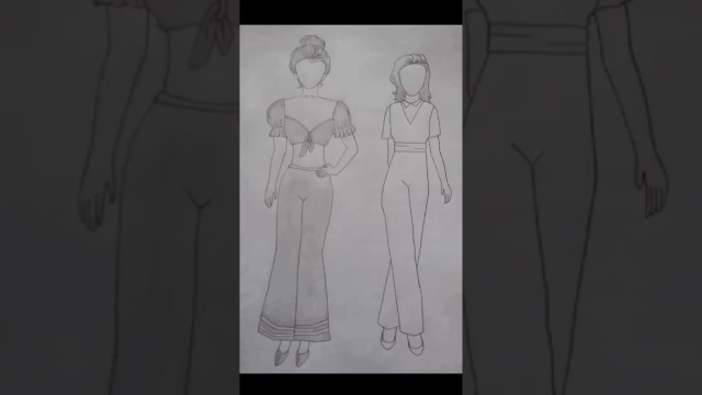 'fashion designer sketching & simple sketch modal'