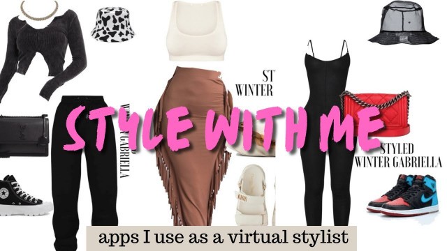 'STYLE: What Apps I Use To Create LOOK-BOOK styles'