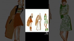 'Fashion designer\'s v-log: My daily sketch exercise'