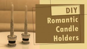 'DIY Romantic Candle Holders - Luxe Home Decor For Less'