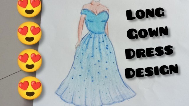 'Long Gown Dress