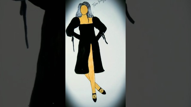 'Fashion illustration for beginners step by step