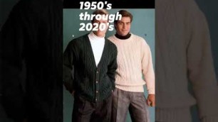 'Mens fashion 1950-2020\'s'