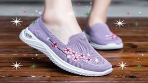 '2022 Women Flat Shoes |Casual Round Head Sports Shoes|  Walking Flats |Comfort Female Footwear'