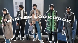 'CASUAL WINTER OUTFITS | mens winter fashion lookbook'