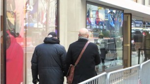 'Actor John Malkovich spotted arriving on Today Show for interview on Penguins of Madagascar'
