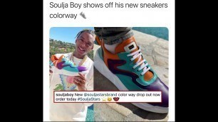 'Soulja boy new shoes color way#shorts #souljaboy #'