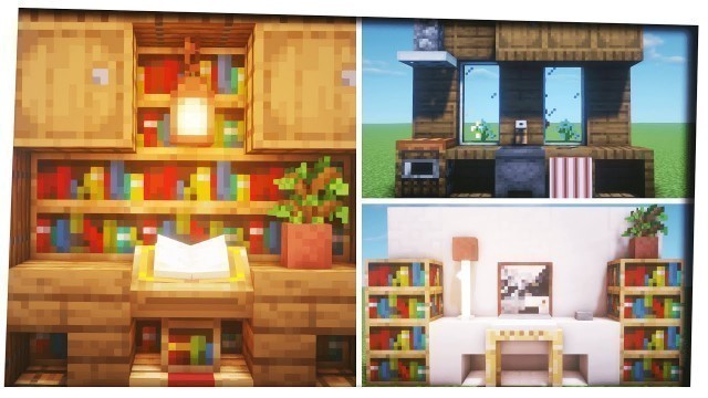 'Minecraft 1.16 - 15 Interior Design Inspiration & Tips! [Interior Decoration ideas]'