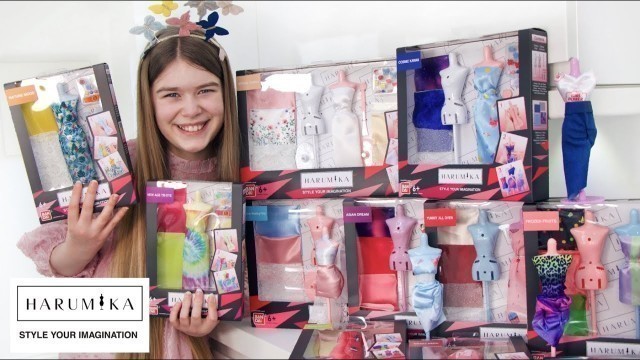 'Play Fashion Designer with Patience\'s Magical Toy Emporium | Unboxing Harumika |Style Your Own Dress'