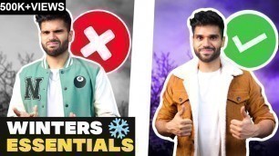 'EVERY Man Needs This For Winter Fashion | Must Have Style Items | BeYourBest Fashion by San Kalra'