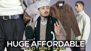 'HUGE AFFORDABLE CLOTHING HAUL | MENS FASHION 2019'