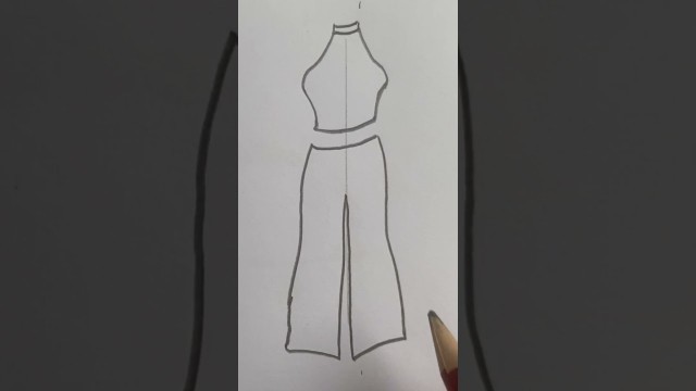 'Outwear Fashion sketch 