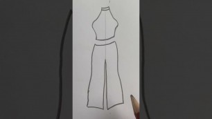 'Outwear Fashion sketch 