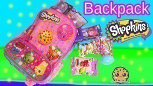 'Shopkins Backpack filled with My Little Pony, Monster High, Blind Bags, Toys - Cookieswirlc Video'
