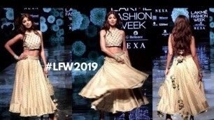 'Shilpa Shetty Ramp Walk at Lakme Fashion Week 2019'